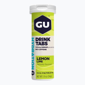 Navodňujúce tabletky GU Hydration Drink Tabs lemon/lime 12 tabletek