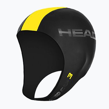 Plavecká čiapka HEAD Neo 3 čierna/žltá
