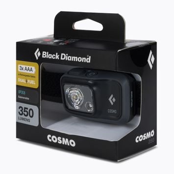 Čelová baterka Black Diamond Cosmo 350 sivá BD6206730004ALL1