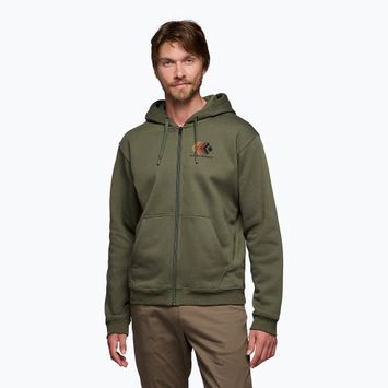 Pánska mikina Black Diamond Faded Full Zip Hoody tundra