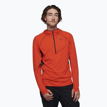 Pánska trekingová mikina Black Diamond Alpenglow Pro Hoody acetate