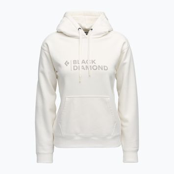 Dámska mikina Black Diamond Mini Stacked Po Hoody off white
