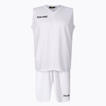 Spalding Atlanta 21 pánsky basketbalový set šortky + dres biely SP031001A221