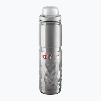 Cyklistická fľaša Elite Ice Fly 650 ml clear