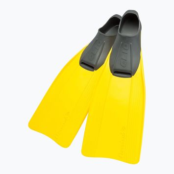 Detské šnorchlovacie plutvy Cressi Clio Kid yellow