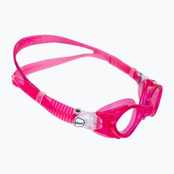 Ružové detské plavecké okuliare Cressi King Crab DE202240
