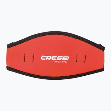 Cressi Neoprénový kryt popruhu na masku červený