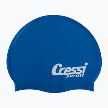 Detská plavecká čiapka Cressi Silicone Cap navy blue XDF220