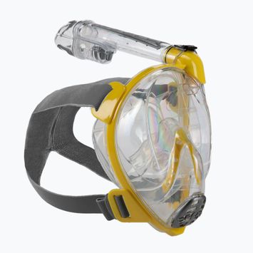 Cressi Duke Dry celotvárová maska na šnorchlovanie žltá XDT000010