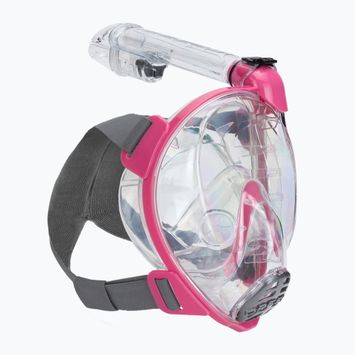 Detská celotvárová maska Cressi Baron na šnorchlovanie ružová XDT0360040
