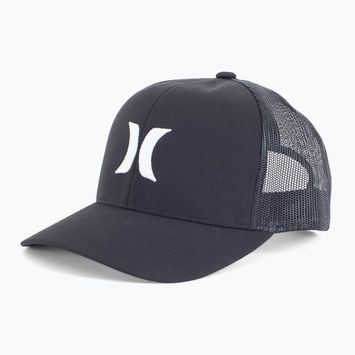 Hurley Del Mar Trucker pánska baseballová čiapka pure platinium/black