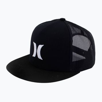 Pánska čiapka Hurley Icon Solid Flat Trucker black