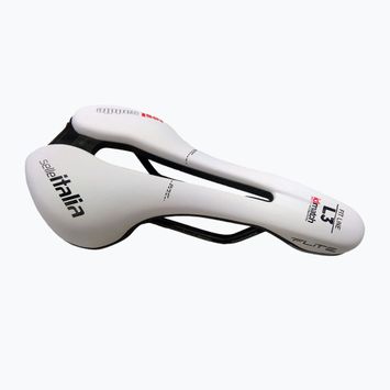 Sedlo na bicykel Selle Italia Flite Boost Superflow Tm Maganese Rail, Soft-Trek white