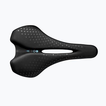 Cyklistické sedlo SAN MARCO Sportive Gel Open Small čierne