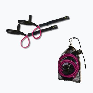 Posilňovacie gumy k holám na nordic walking GABEL Stride Power NW Rubber 15 lb red