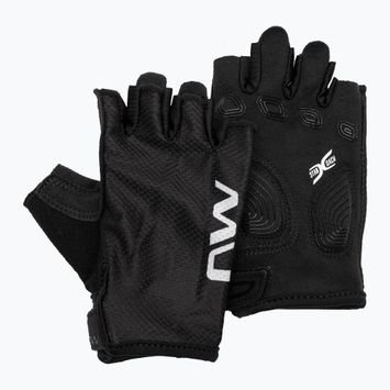 Dámske cyklistické rukavice Northwave Active Short Finger black