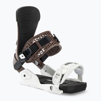 Pánske snowboardové viazanie Drake Fifty Rtb chocolate/white