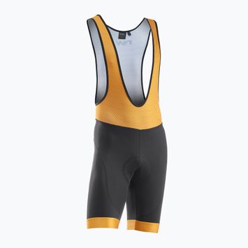 Pánske cyklistické šortky Northwave Force Evo Bibshort black/ochre