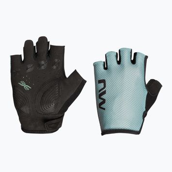 Dámske cyklistické rukavice Northwave Active Short Finger sage