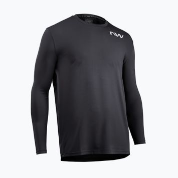 Pánske cyklistické tričko s dlhým rukávom Northwave Xtrail black