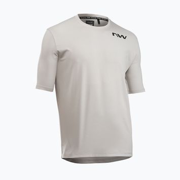 Pánsky cyklistický dres Northwave Xtrail svetlo šedý