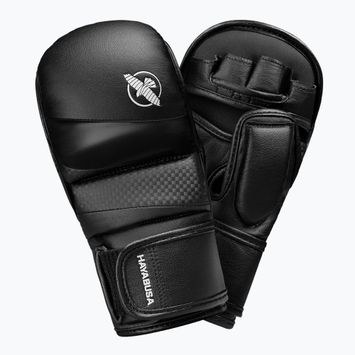 Hayabusa T3 Hybrid čierne grapplingové rukavice