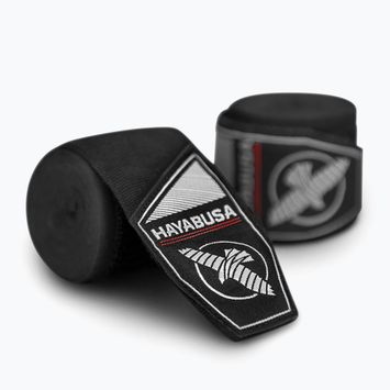 Hayabusa Perfect Stretch Youth Boxing Hand Wraps 450 cm black