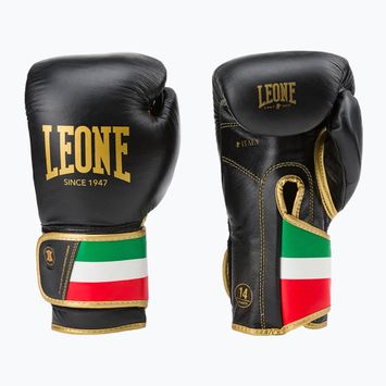 Leone 1947 Taliansko '47 boxerské rukavice čierne GN039