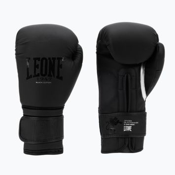 Leone 1947 Black&White boxerské rukavice čierne GN059