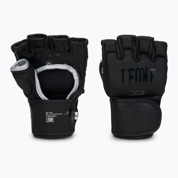 Leone 1947 Black Edition MMA grapplingové rukavice čierne GP105