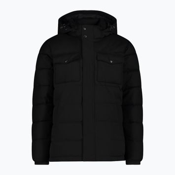 Pánska oteplená bunda CMP 34K0187 nero mel.
