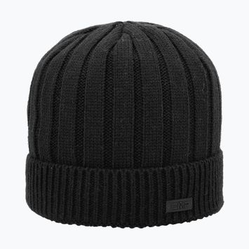 Pánska zimná čiapka CMP 5505605 Knitted  black