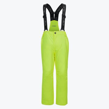 Detské lyžiarske nohavice CMP žlté 3W15994/R626