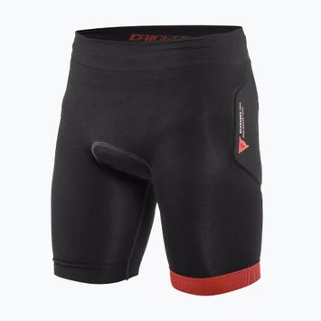 Detské cyklistické šortky s chráničmi Dainese Scarabeo Shorts black/red