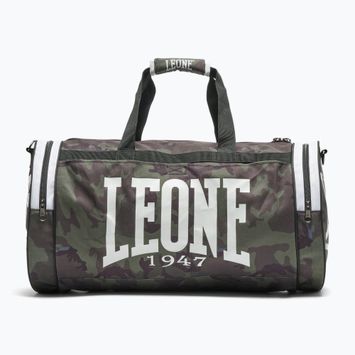 Tréningová taška LEONE 1947 Mimetic Camo Bag 45 l green camo