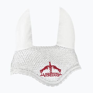 Chrániče sluchu pre kone Veredus Farebné biele a bordové 1V1LB3