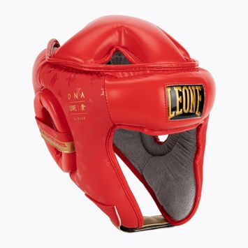 Boxerská prilba LEONE 1947 Headgear Dna červená CS444