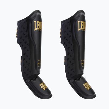 Chrániče holení Leone Dna tibia protectors black PT177
