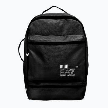 EA7 Emporio Armani Train Core 23 l čierno-biely mestský batoh s logom