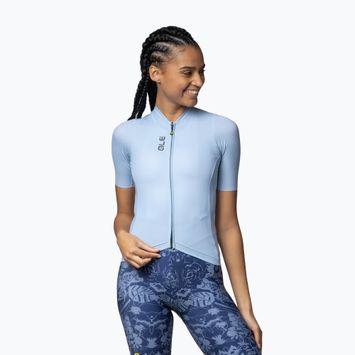 Dámsky cyklistický dres Alé Color Block aqua