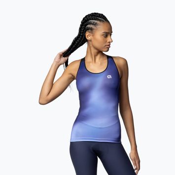 Dámsky cyklistický dres Alé Aurora TT blue