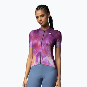 Dámsky cyklistický dres Alé Jardin violet