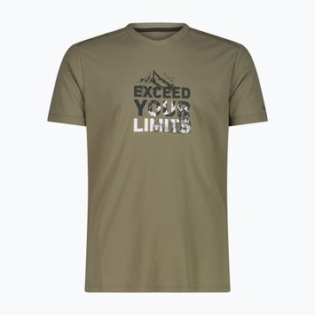 Pánske tričko CMP 30T5057 sage/pine