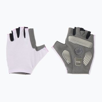 Dámske cyklistické rukavice Castelli Espresso purple mist