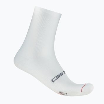 Pánske ponožky Castelli Espresso 12 white