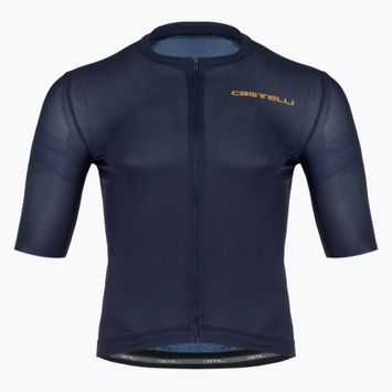 Pánsky cyklistický dres Castelli Unlimited Entrata 3 belgian blue