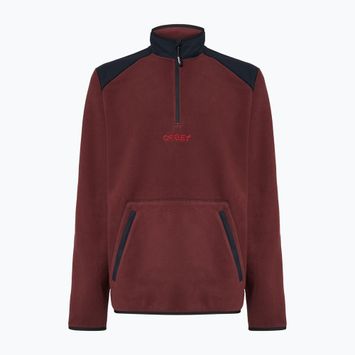 Pánska snowboardová mikina Oakley Butter Tech Fleece grenache