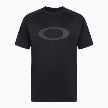 Pánske plavecké tričko Oakley Rashguard blackout