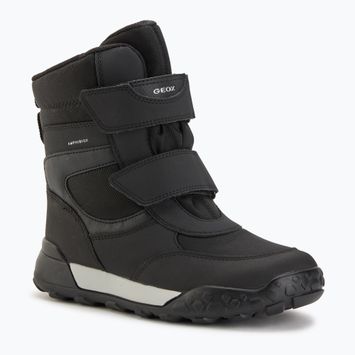 Detské snehule Geox Trekkyup ABX black/silver