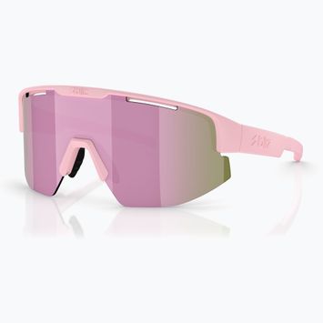 Slnečné okuliare Bliz Matrix matte powder pink/brown rosé multi
